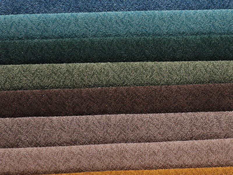 Høy fargeekthet saueruller Polyester sofastoff for vask